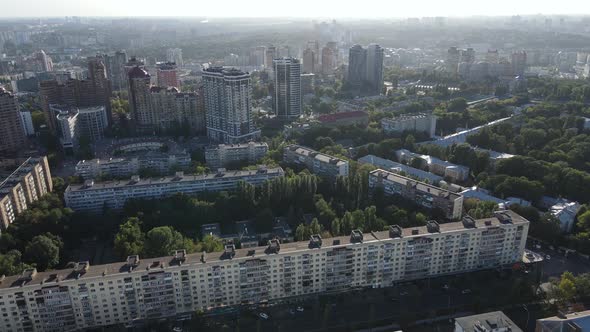 Kyiv - Aerial View of the Capital of Ukraine. Kiev