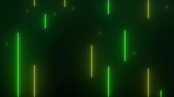 Neon lights effect background. 4K video seamless pattern looping.