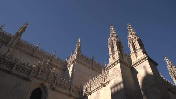 Architectural detail of Granada Cathedral