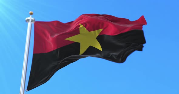 People's Movement for the Liberation of Angola Flag