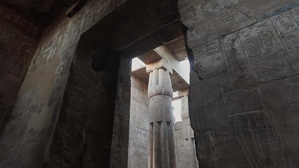 Columns In The Luxor Temple
