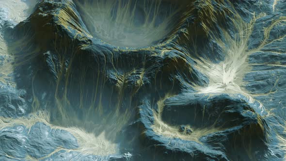 View of the Alien Planet Landscape alt