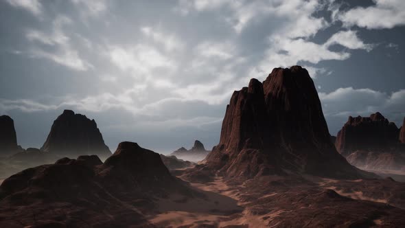 Red Rock Canyon Mountain Landscape