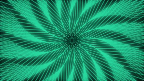 Abstract Background Loopable 4k resolution Green V1