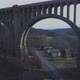 Drone Flys Backwards Through Viaduct With Warp Speed - VideoHive Item for Sale