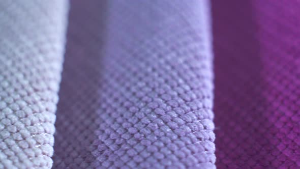 Various Colors of Macro Textiles