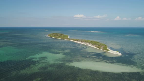 Tropical Island Tanduyong with Beach