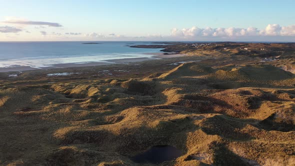 The Coast Between Kiltoorish Bay Beach and the Sheskinmore Bay Between Ardara and Portnoo in Donegal