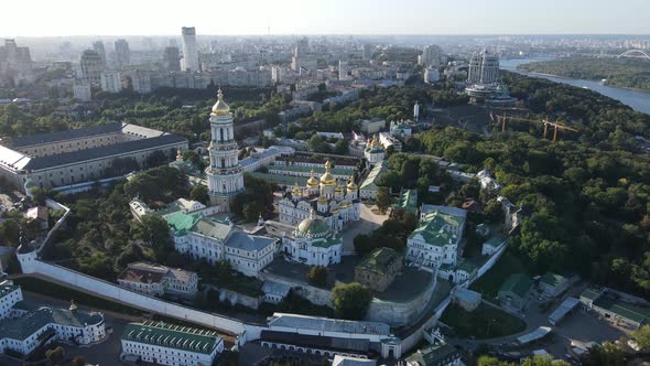 Kyiv - Aerial View of the Capital of Ukraine. Kiev