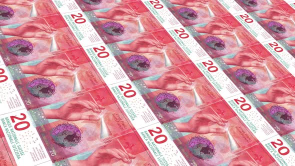 Switzerland Banknotes Money /20 Swiss Franc 4K