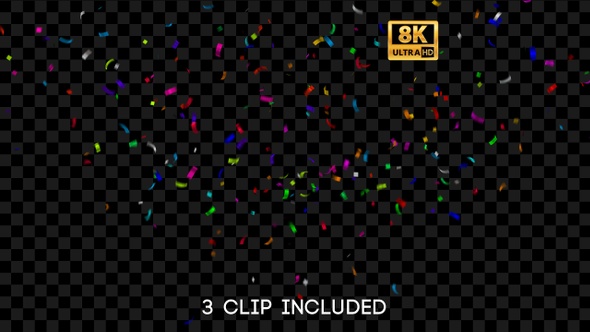 Confetti Overlays 8K alt