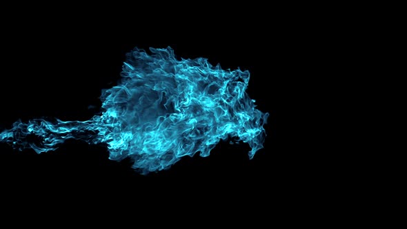 Fire ball explosion, Slow Motion