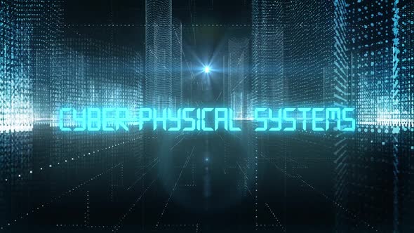 Skyscrapers Digital City Tech Word Cyber Physical Systems