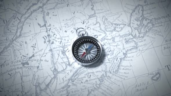 Compass And Map