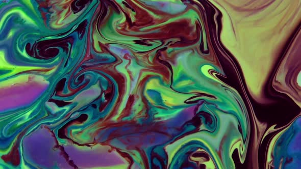 Abstract Background With Organic Effect  Fluid Painting 53