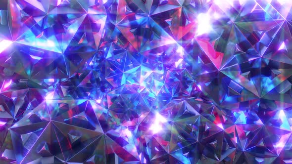 Abstract Crystal Glitter Background