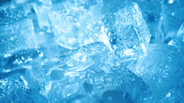 Ice Cubes, Abstract Background