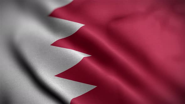 Bahrain Flag Angle