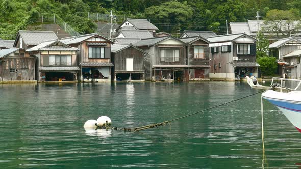 Japanese old town, Ine-cho in Kyoto