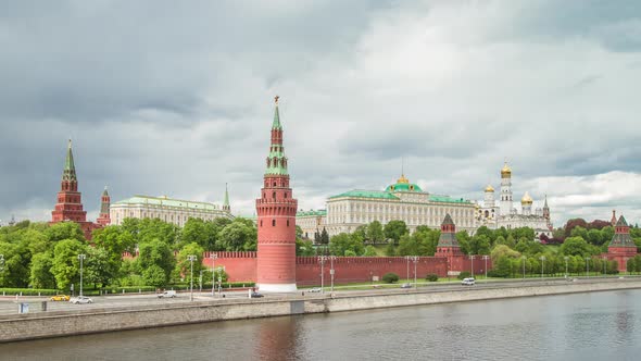 Kremlin, Moscow, Russia. Classic view