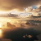 Cinematic view of clouds as seen from a plane - VideoHive Item for Sale