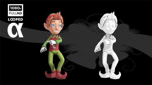 Happy Xmas Dancer Elf Ver.2 alt