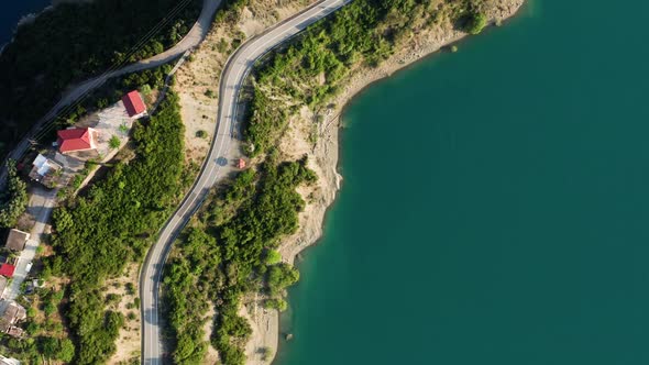 Lake Kremaston Evritania Greece