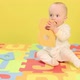 Baby boy playing with toy alphabet letters - VideoHive Item for Sale