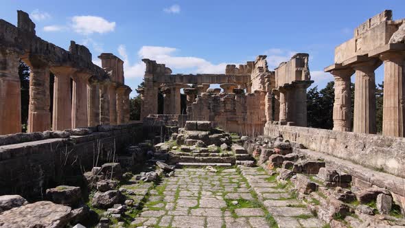 The Temple of Zeus at Cyrene