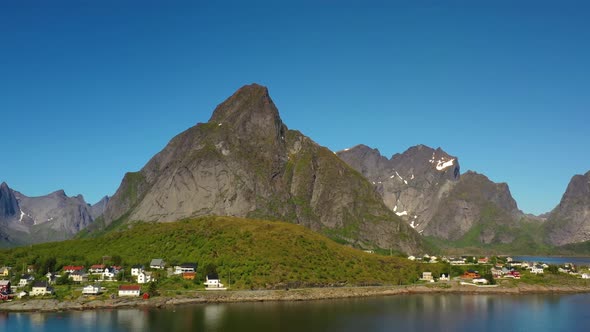 Reine Lofoten Is an Archipelago in the County of Nordland, Norway