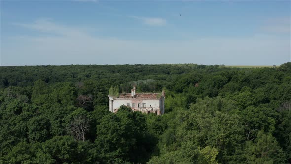 Abandoned Manor. Manor GolitsynThe Perishing Estate of Princes Golitsyn-Prozorovsky, Located in the