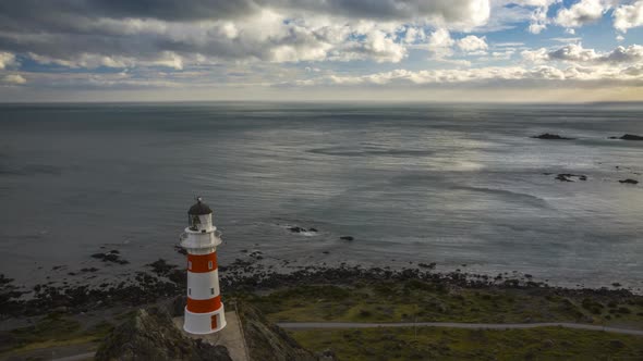 New Zealand lighthouse timelapse