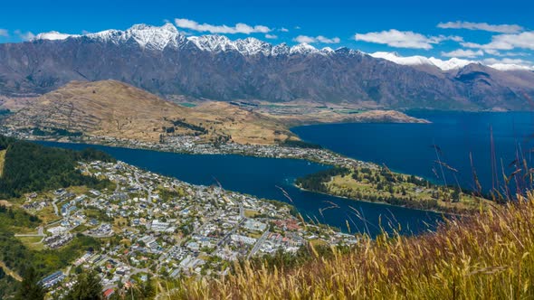 Queenstown New Zealand timelapse