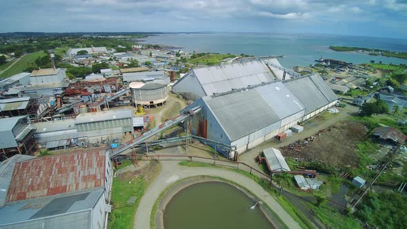 Fiji Travel - Sugar Mill Aerial Drone Flight