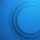 Abstract blue 3d circle with shadow shape layer background seamless loop - VideoHive Item for Sale