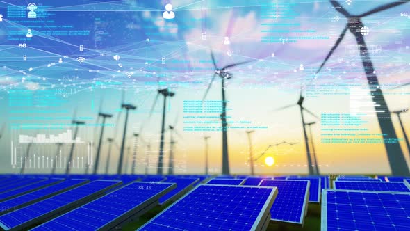 Smart Grid   Carbon Neutrality   Wind And Solar Power Generation