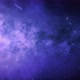 Galaxy Travel Through Stars Blue and violet journey - VideoHive Item for Sale
