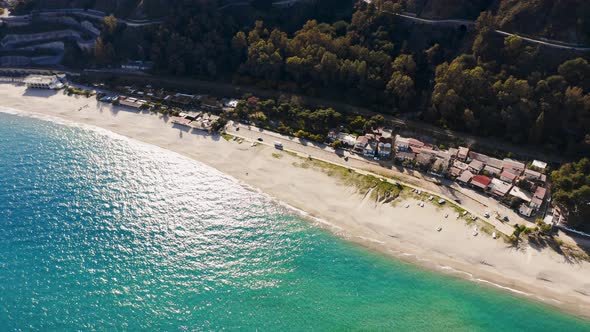 Soverato Coast Aerial View