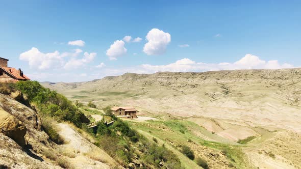 David Gareji monastery and surrounding views