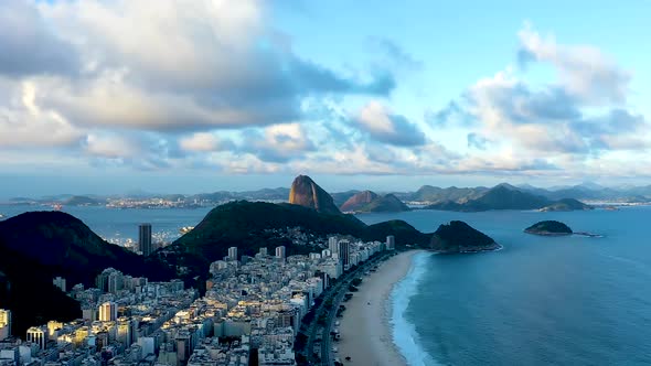 Timelapse beach. Tropical scenery. Summer travel destinations.