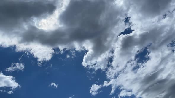 Timelapse Clouds Blue Sky