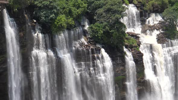 Close up from the Kalandula Falls 