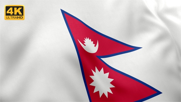 Nepal Flag - 4K