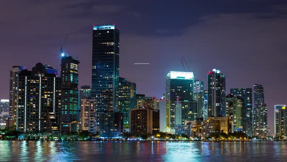 Downtown Miami at Night