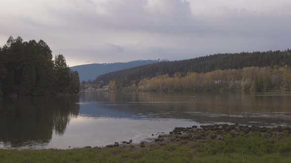 Canadian Landscape in Shoreline Trail Port Moody Greater Vancouver