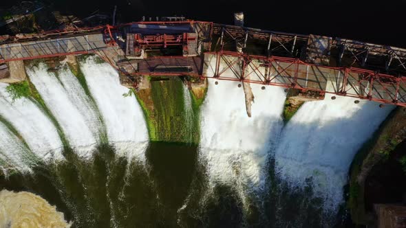 River Barrage Damming