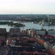 Stockholm, Sweden. Panoramic aerial flying drone view of Södermalm - VideoHive Item for Sale