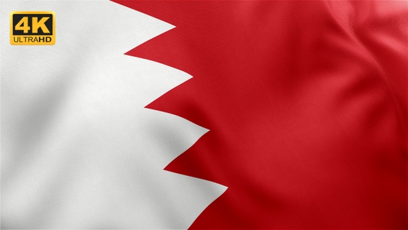 Bahrain Flag - 4K