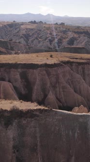 Cappadocia Landscape Aerial View