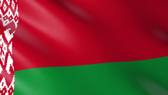 Flag of The Belarus